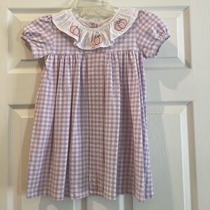 Cecil and Lou gingham pumpkin dress | size 6